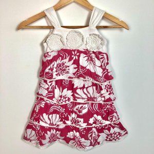 Anubee Girls Pink Hawaiian Dress 5